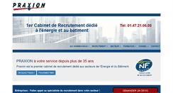Desktop Screenshot of praxion.com